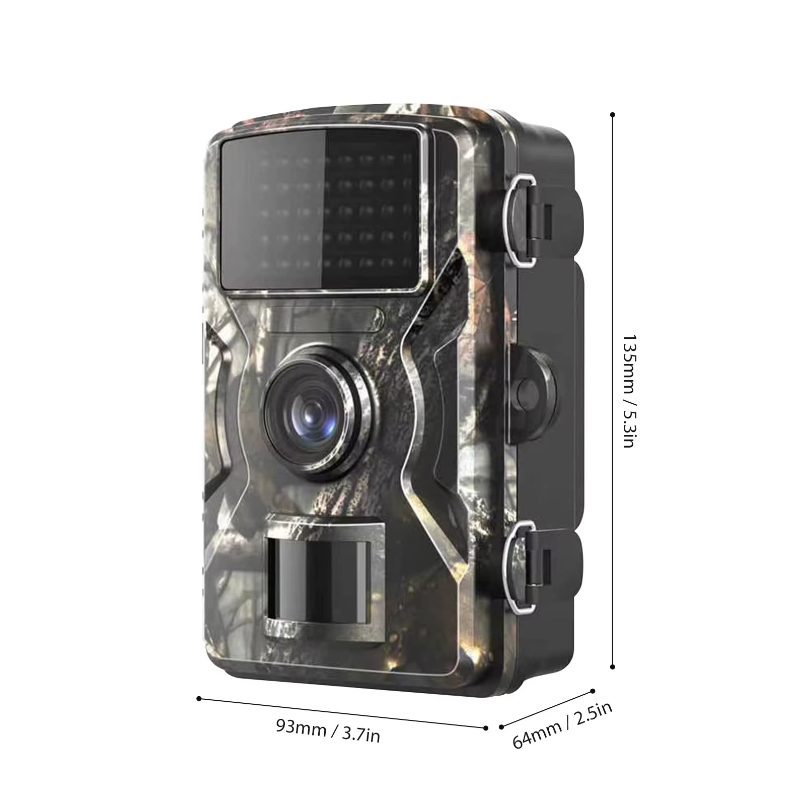 1080P Hunting Camera 2.0In LCD 16MP Infrared Night Vision Mobile Monitoring IP66 Waterproof Trail Camera Trail Camera