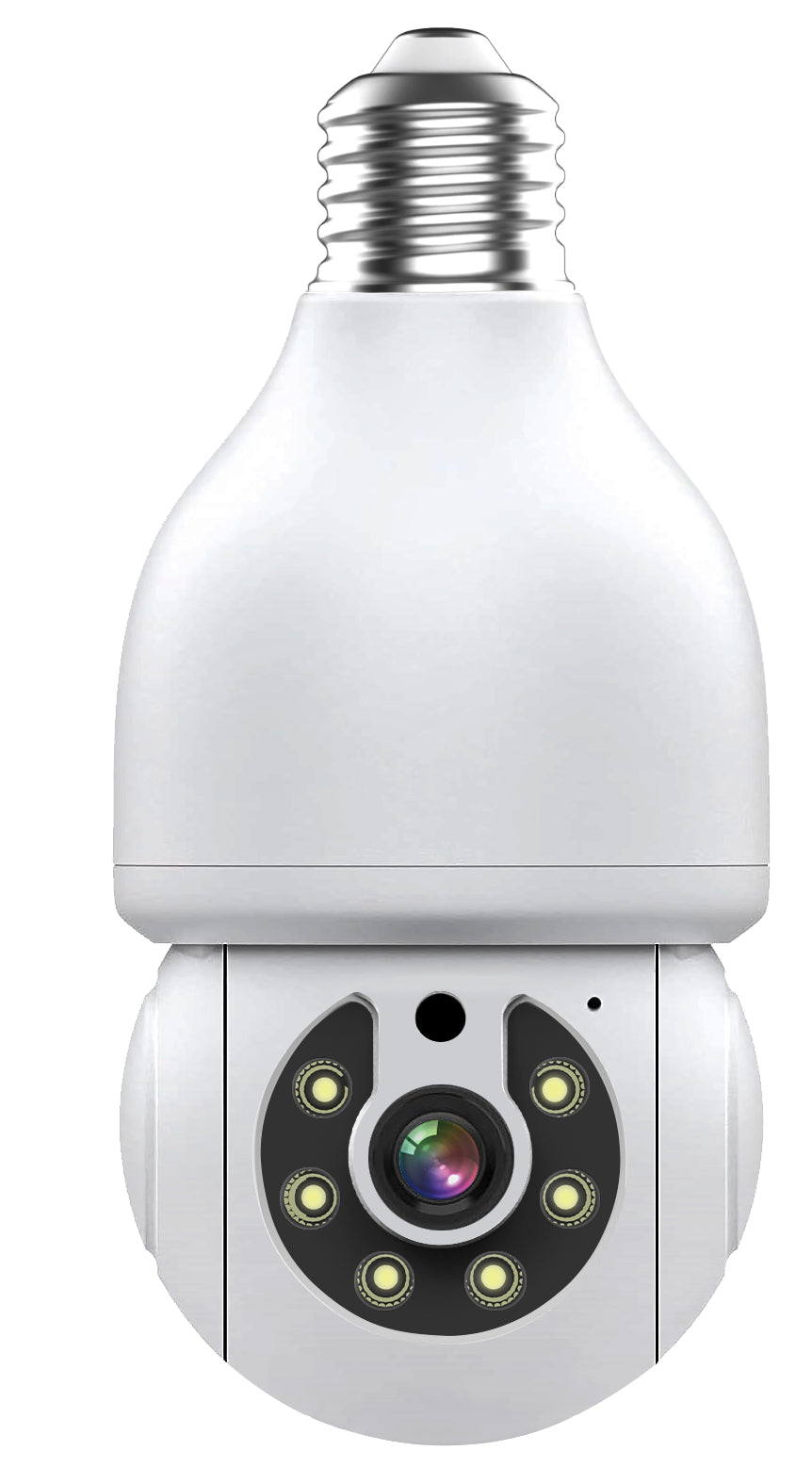 1080P Ptz E27 Socket Bulb Camera 360 Degree Cmos Sensor Network Camera Cctv Security Light Bulb Camera