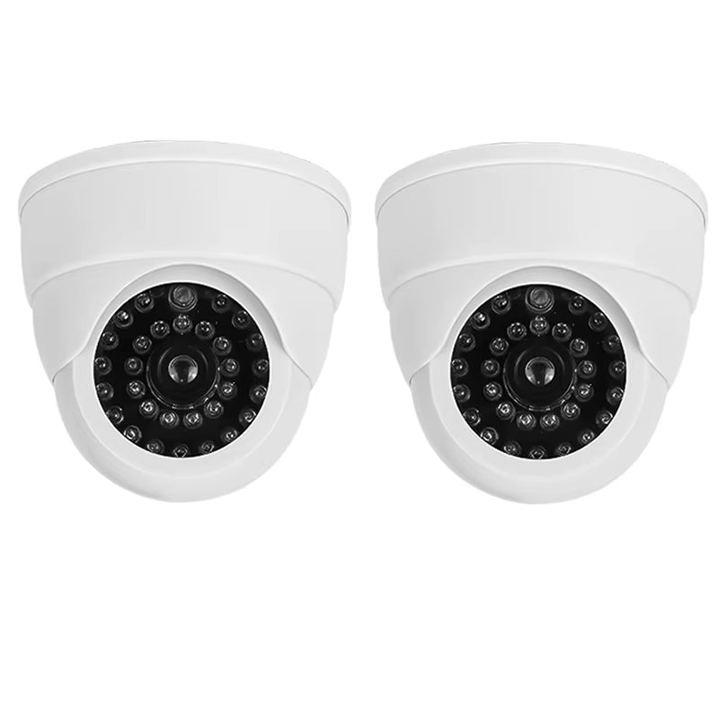 1PC Fake Camera LED Light Simulation Camera Dome Camera Realistic Dummy Fake Security Monitor Camera Surveillance Security