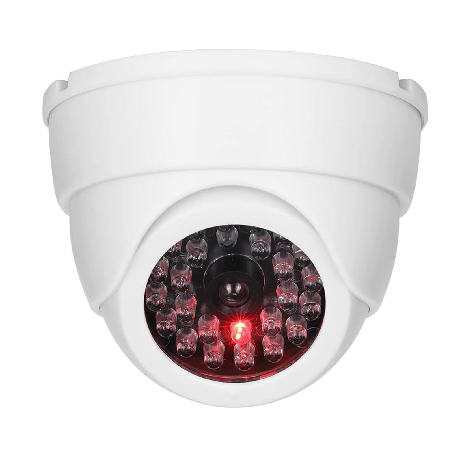 1PC Fake Camera LED Light Simulation Camera Dome Camera Realistic Dummy Fake Security Monitor Camera Surveillance Security
